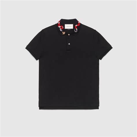 gucci polo shirt with snake